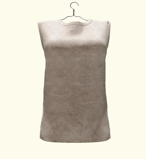 -no wow- Top Leather Beige