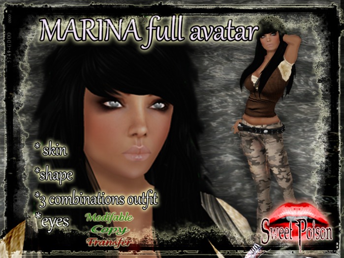 `Sweet Poison` MARINA  full avatar