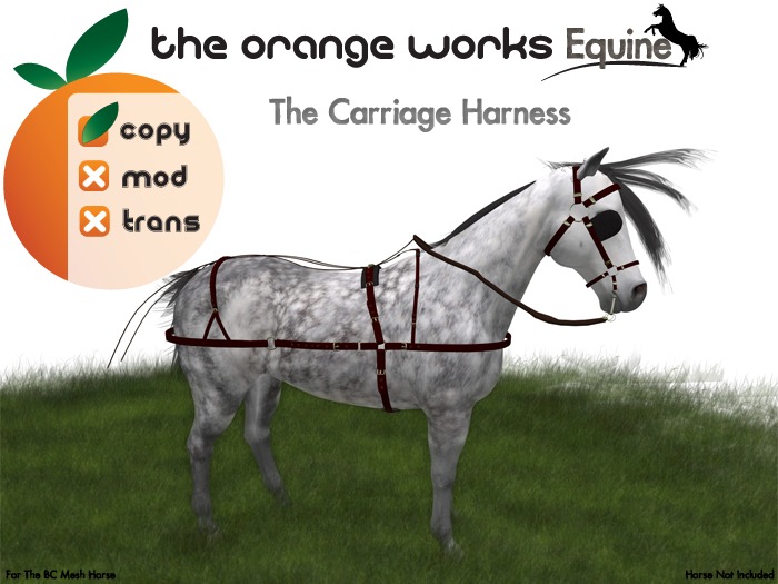 The Carriage Harness - Red