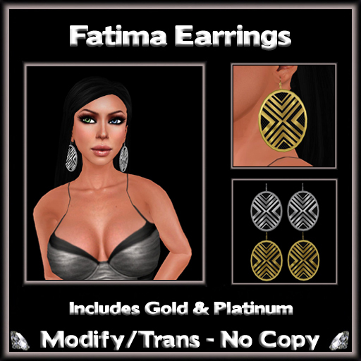 *ICED* Fatima Earrings