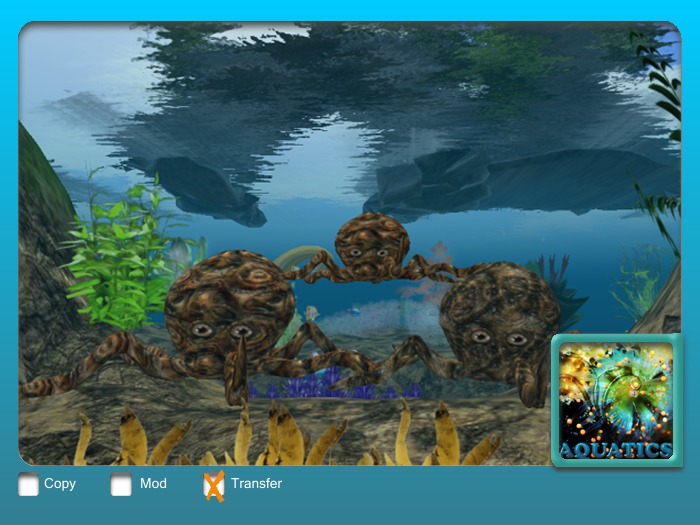 FYN Octopus Family Deco - Not Animated