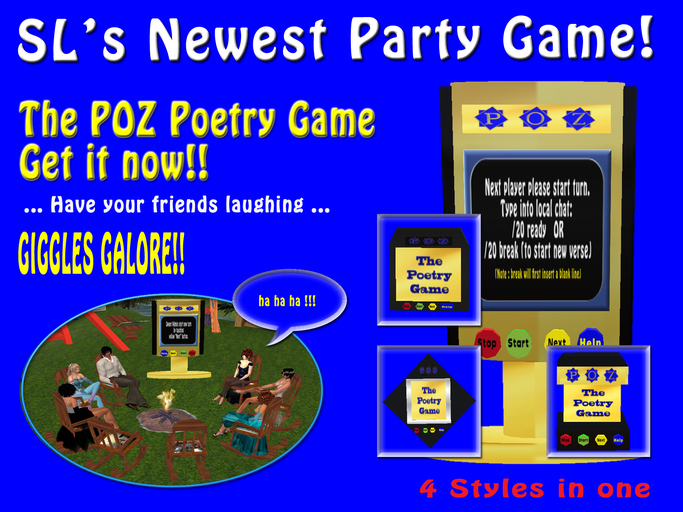 The POZ Poetry Party Game