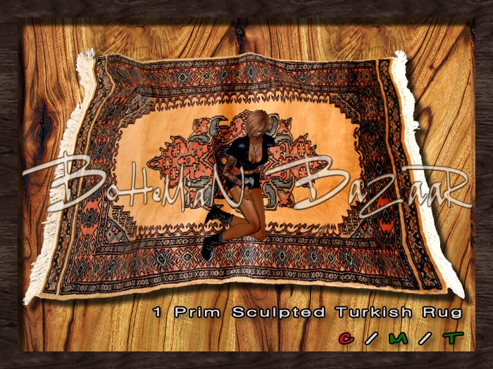 Sculpted Turkish RUG 3 / PROMO