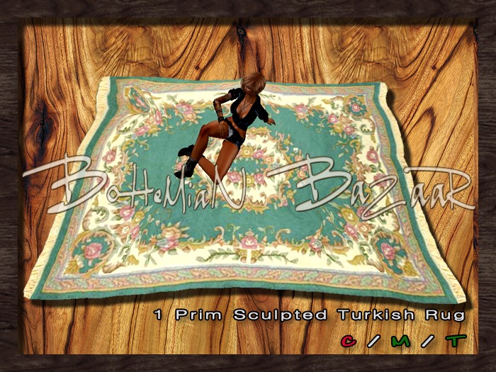 Sculpted Turkish RUG 4 / PROMO