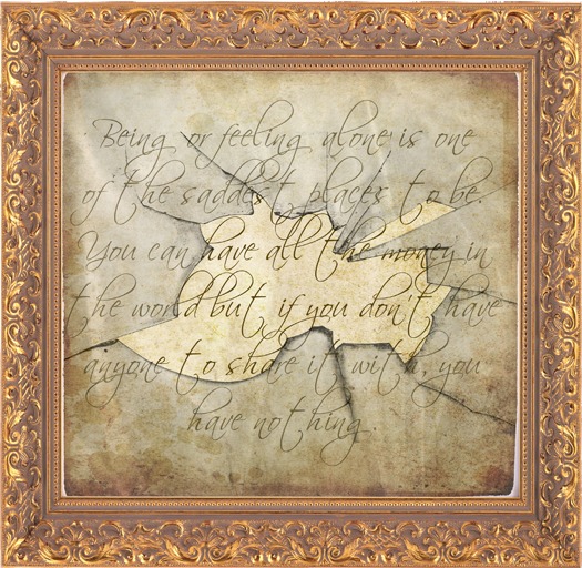 Abandonend sentence framed