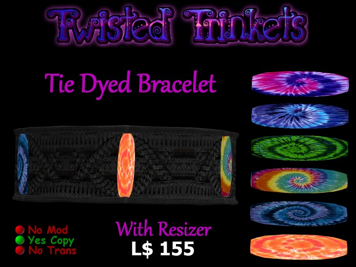 Braided Tie Dyed Bracelet