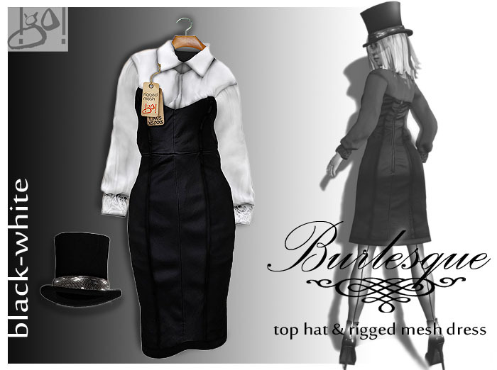 !gO! *burlesque* black-white