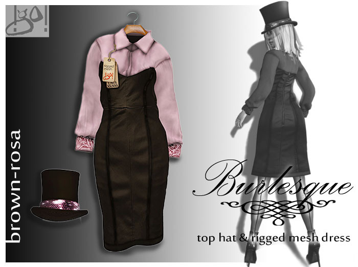 !gO! *burlesque* brown-rosa