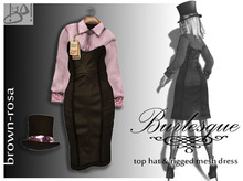 !gO! *burlesque* brown-rosa