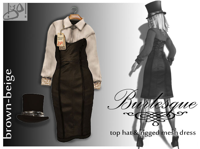 !gO! *burlesque* brown-beige