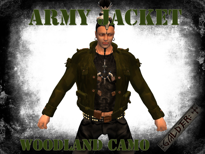 .:GALDER:. Army Jacket Camo