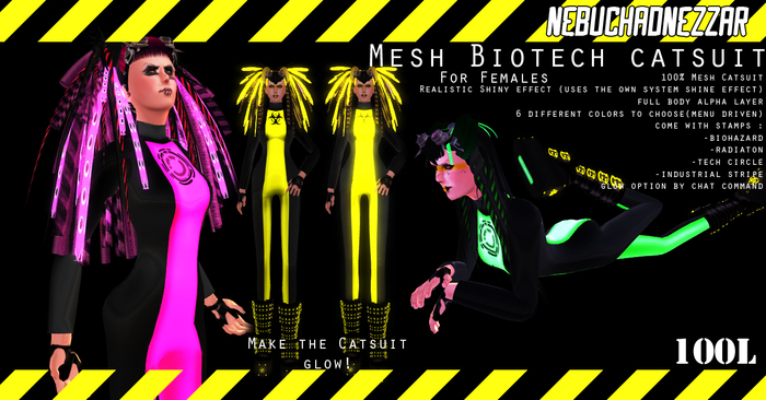 NDN- Mesh Biomech Suit for Females