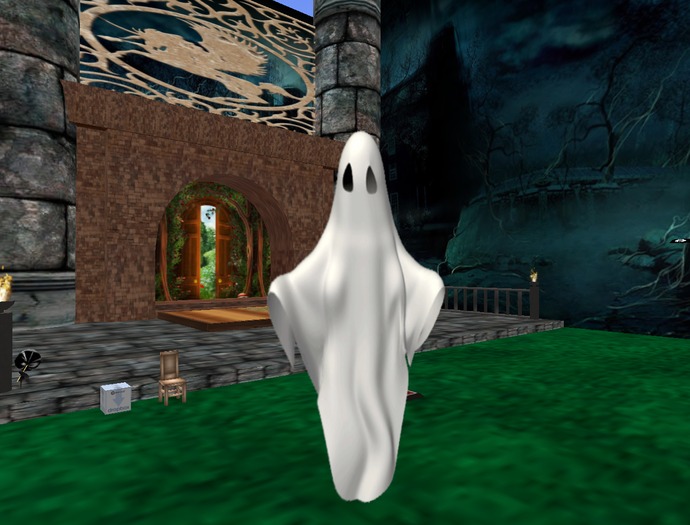 2 prim fading ghost wandering !  Fading Wraith