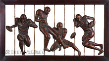 Football Metal Art