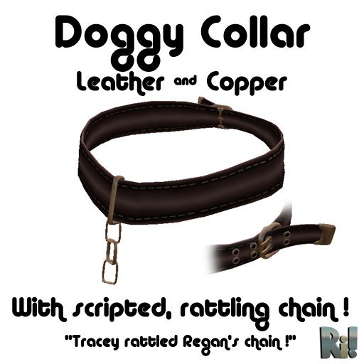 *~Ri!~* Leather and copper collar 