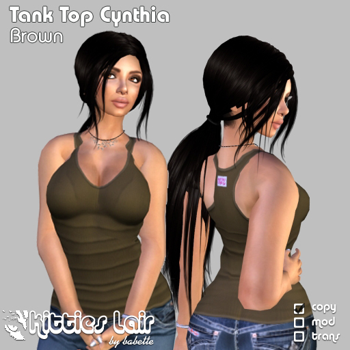 *KL* Tank Top Cynthia Brown
