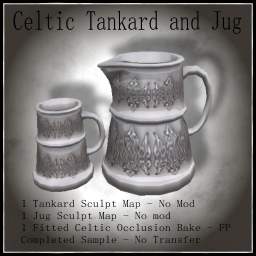 Celtic Tankard and Jug- BOXED