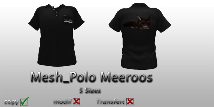 Mesh_Mens Polo Meeroos