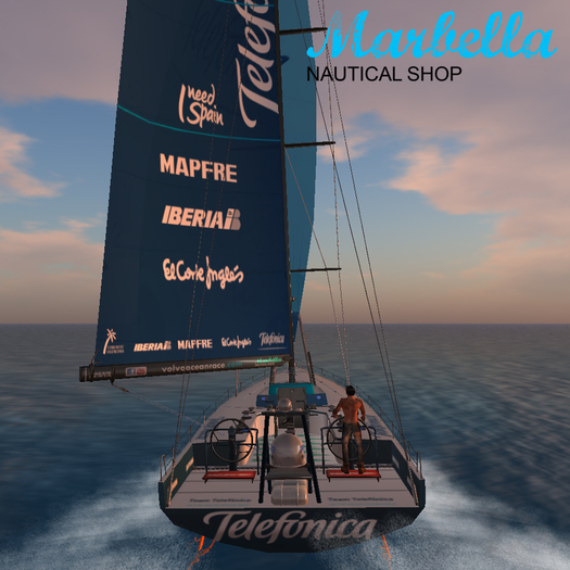 Telefonica Textures for the Volvo Open 70