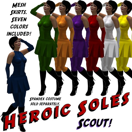 [HS]: Scout Skirts: Heroic Pack