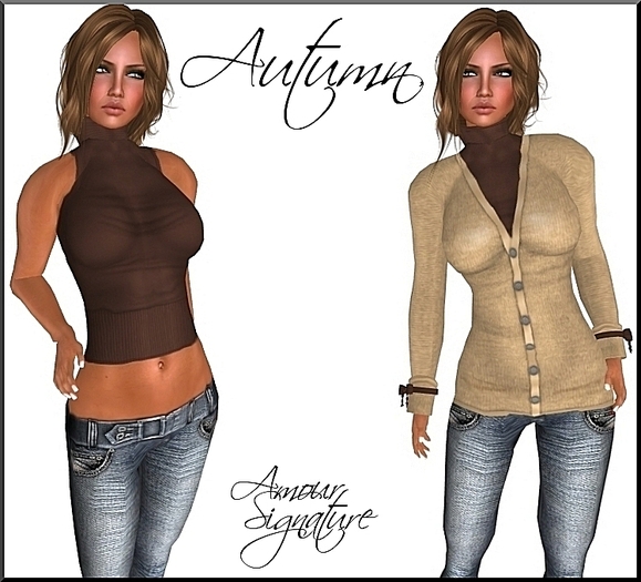 Amour Signature - Autumn Outfit - Beige