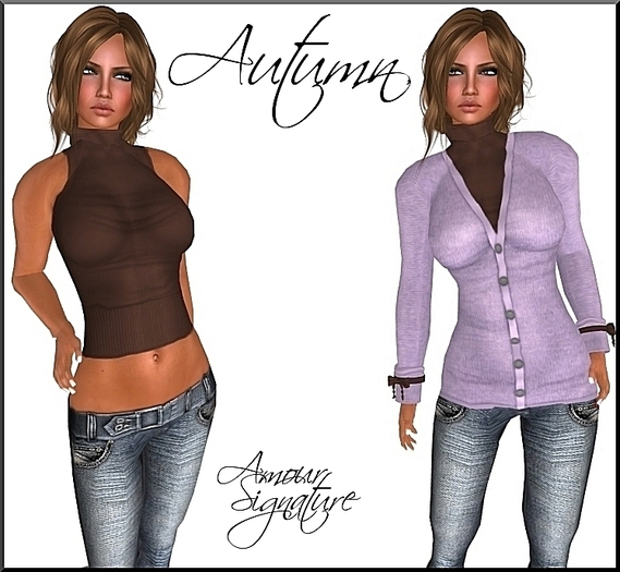 Amour Signature - Autumn Outfit - Grape