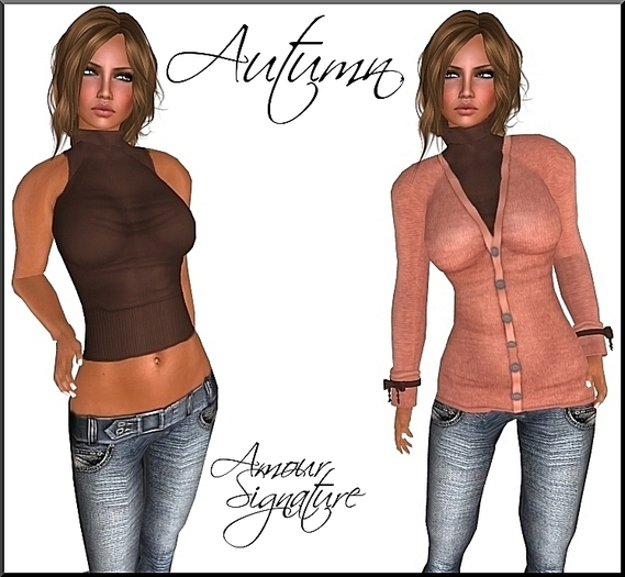 Amour Signature - Autumn Outfit - Peach