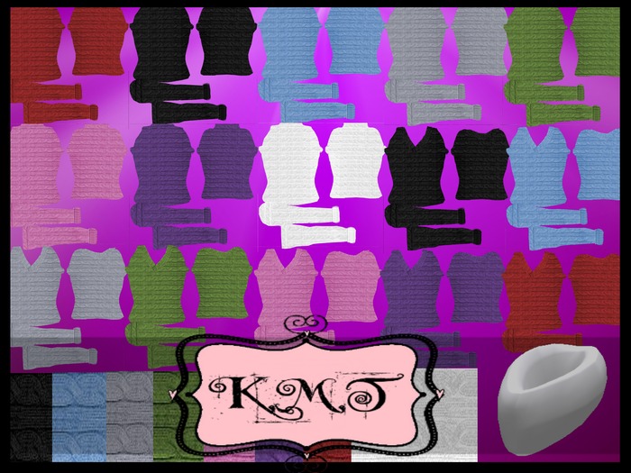.:::K,M,T:::.Rass Creation Round V-Neck Sweaters 