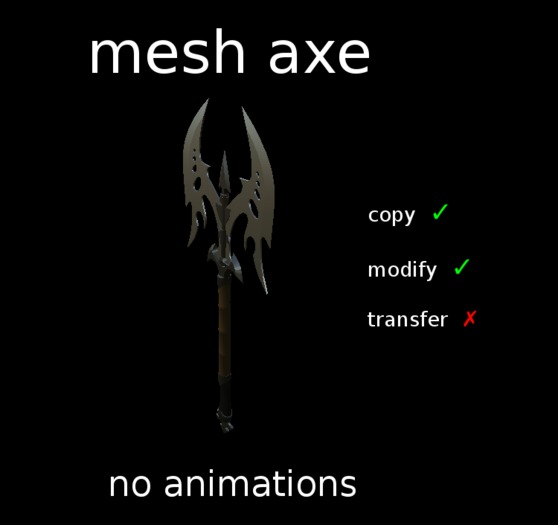 mesh Axe
