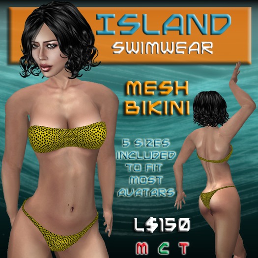 Jersey Baby Mesh Bikini