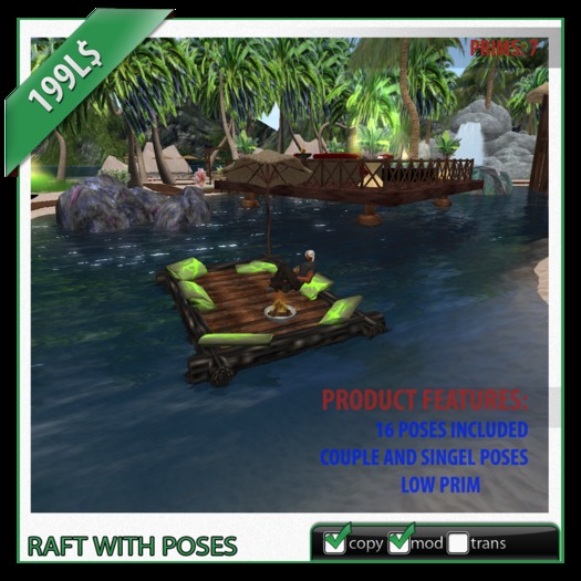 RAFT WITH POSES