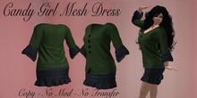 Candy Girl Mesh Dress *Green