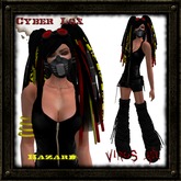 *VIRUS* CyberFalls HAIR (Hazardous)