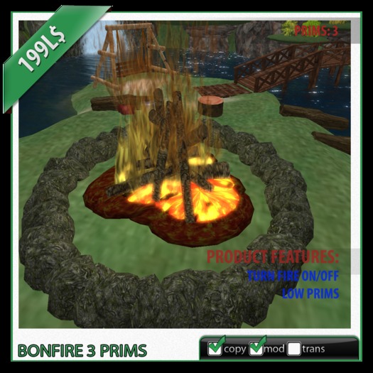 BONFIRE 3 PRIMS