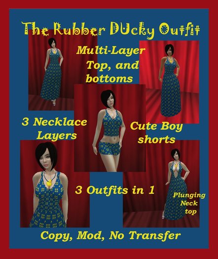 Rubber Ducky Dress Outfit