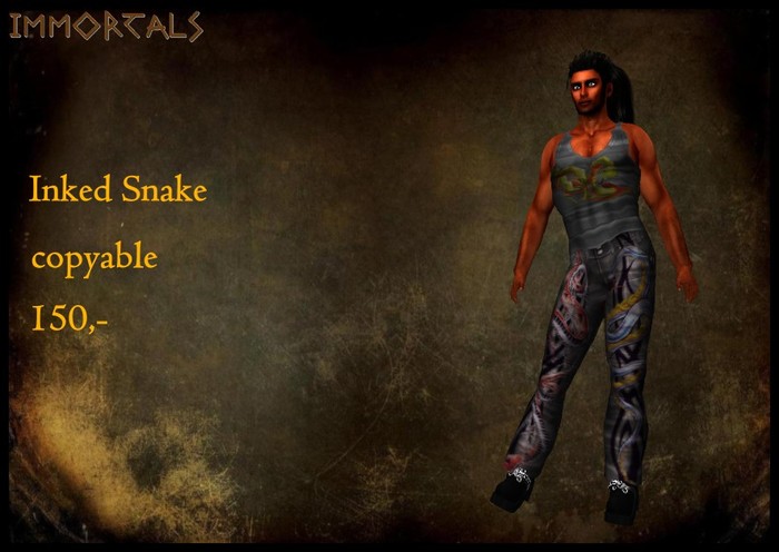IMMORTALS Inked Snake