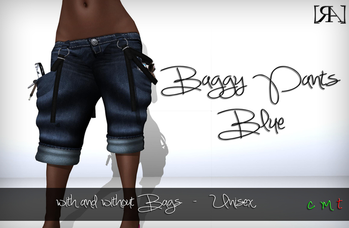 [RA] Baggy Pants - Blue