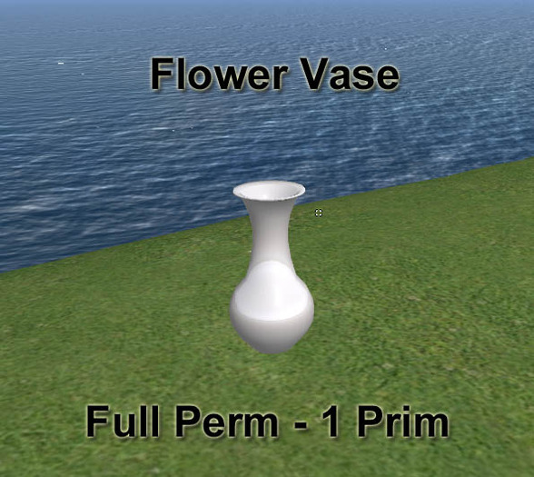 Mesh Flower Vase - full perm