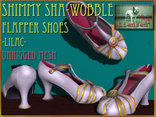 Bliensen + MaiTai - Shimmy Sha-Wobble - Flapper Shoes - Lilac