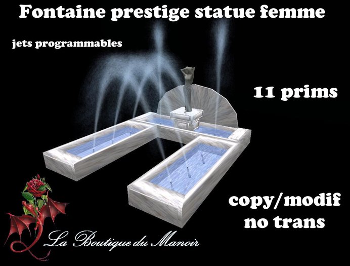 fontaine en U Femme