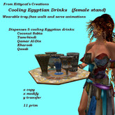 Cooling Egyptian Drinks (female stand) 