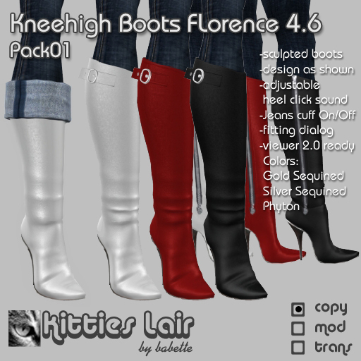*KL* Boots Florence 4.6 Pack01
