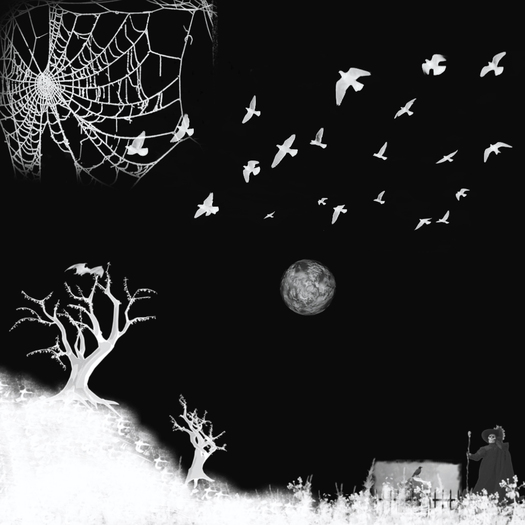 Halloween wall decal