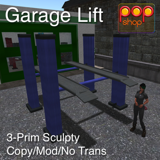 [pop shop] Garage Car  Lift