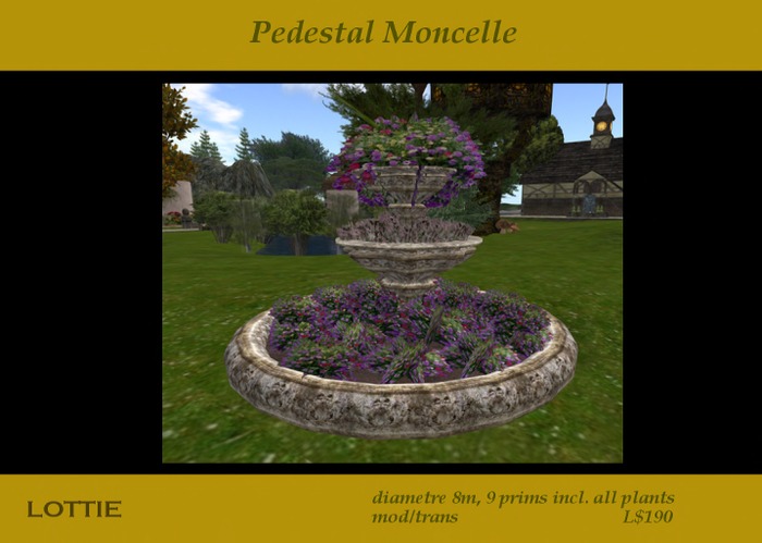 * LOTTIE Pedestal Moncelle