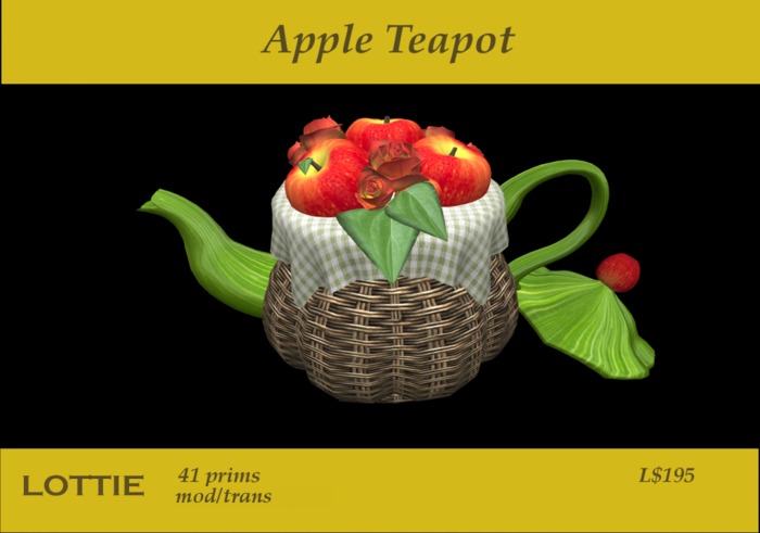 * LOTTIE Apple Teapot