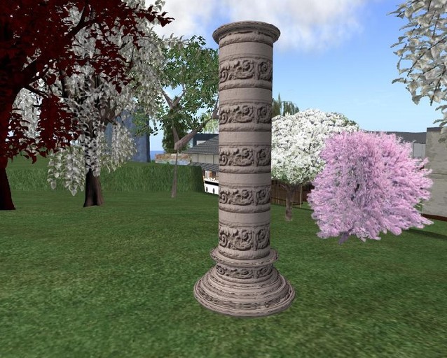 Decorative Stone Column / Antique Column or Pillar