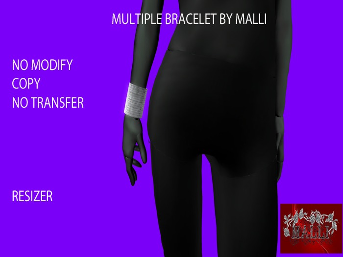 Multiple bracelet by Malli.
