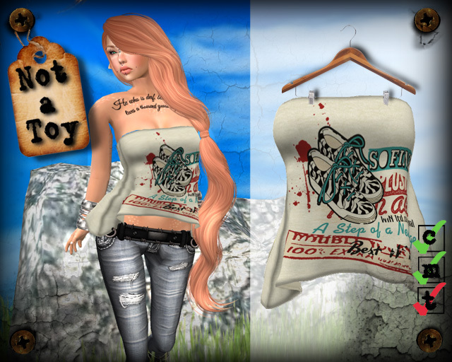 [Not a Toy]-Retro So Fine Mesh Top