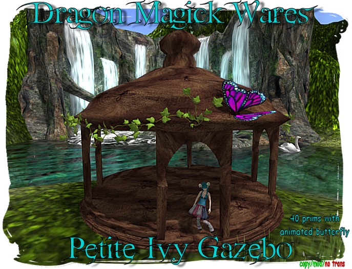 Dragon Magick Wares Petite Ivy Gazebo